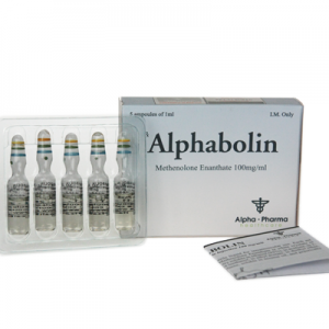 Alphabolin Primobolan Enantato de Metenolona 100mg 5ml Alpha Pharma