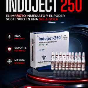 Induject Sustanon Testosterona Mix 250mg 10ml Alpha Pharma