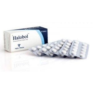 Halobol Halotestin Fluoximesterona 50 TABS/5MG Alpha Pharma