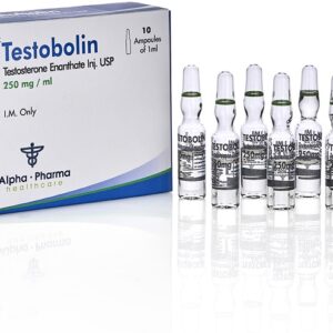 Testobolin Enantato de Testosterona 250mg 10ml Alpha Pharma