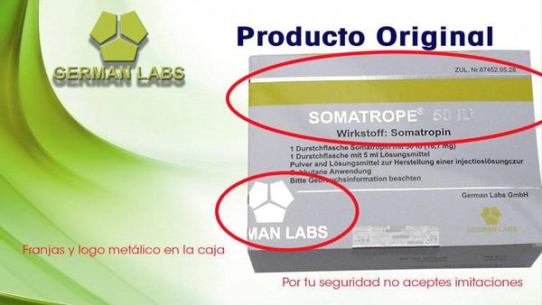 Somatrope | HGH | Hormona de Crecimiento | 50ui | German Labs - Imagen 2