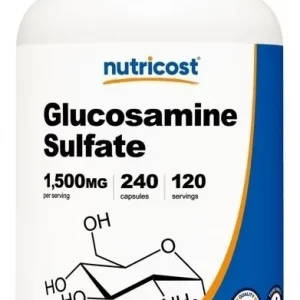Glucosamina 1500 Mg 240 Cápsulas Americano