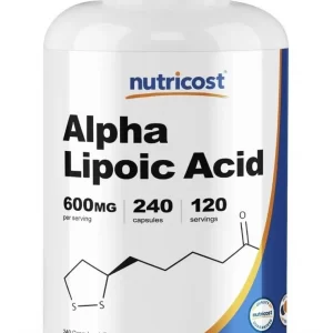 Ácido Alfa Lipoico 600mg X 240 Pastillas Americano