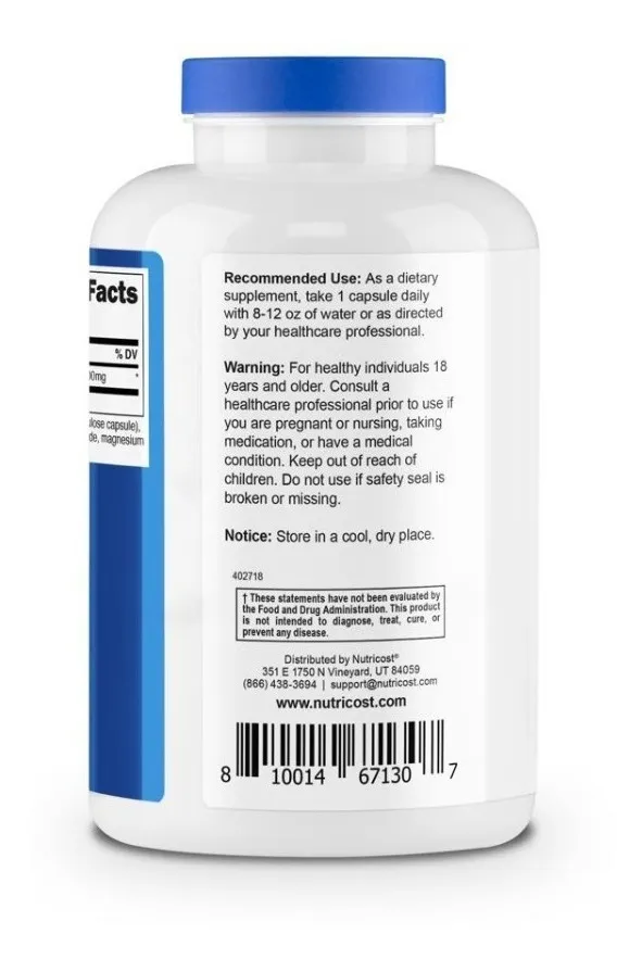 Original Glutathione Glutatione 500mg 240 Capsulas Americano - Imagen 2