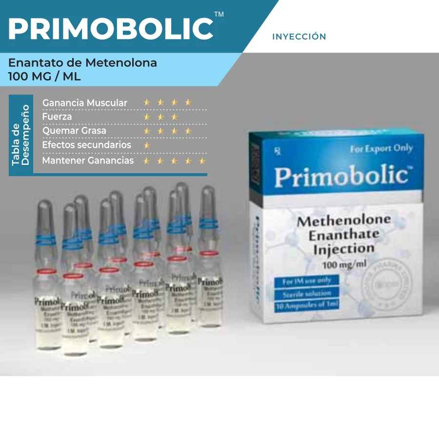 Primobolic Primobolan 100 mg 10ml Cooper Pharma - Imagen 2
