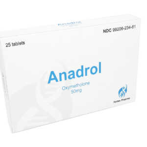 ANADROL | 25 pastillas | 50 Mg FORTEX PHARMA