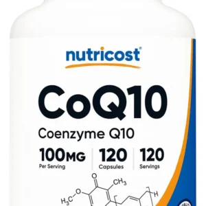Coenzima Q10 100 Mg 120 Capsulas Nutricost American