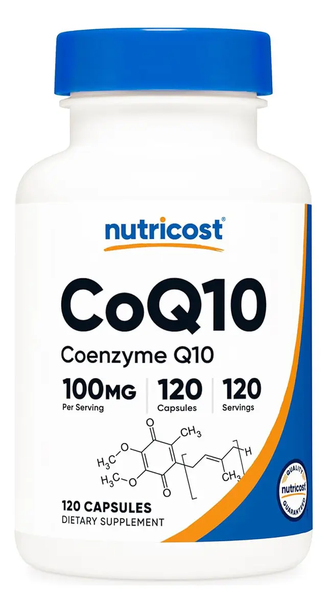 Coenzima Q10 100 Mg 120 Capsulas Nutricost American