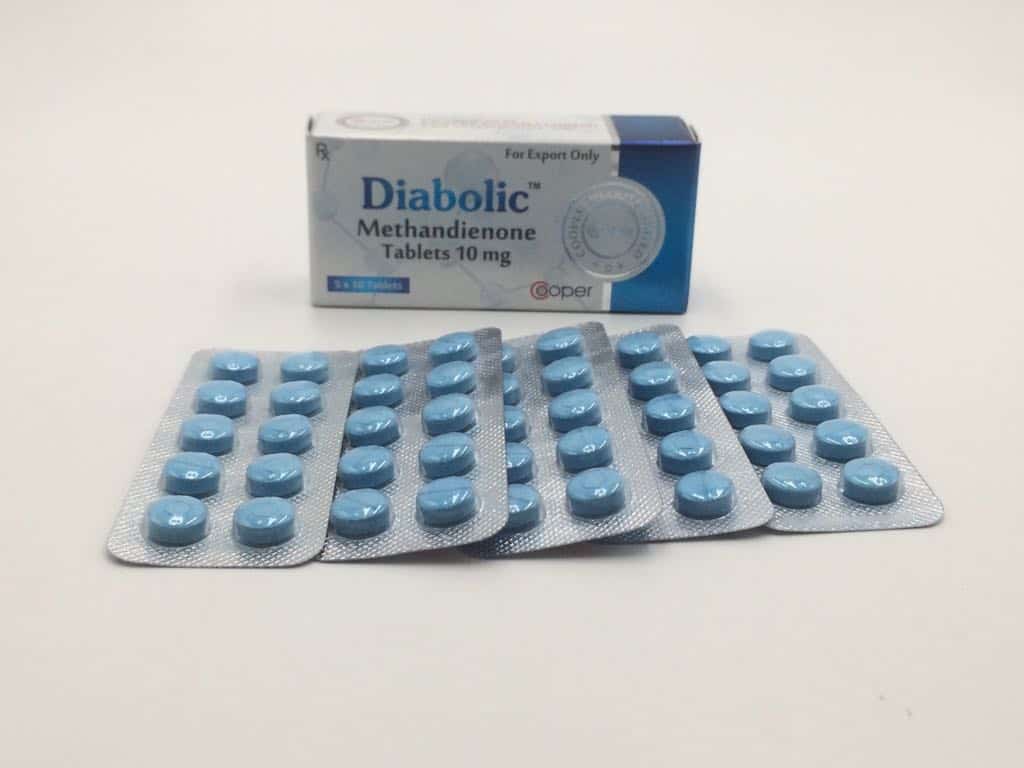 Dianabol Dianabolic 10mg 50comp Cooper Pharma - Imagen 2