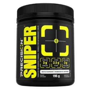 Fórmula Pre-Entrenamiento y Performance de Potencia SNIPER, 195gr