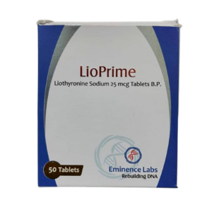 LIOPRIME | Liothyronine Liotironina Cytomel | T3 | 50 pastillas | EMINENCE LABS