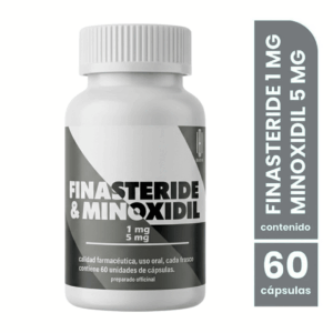 Mix Finasteride 1mg con Minoxidil Oral 5mg 60 Capsulas Baruk