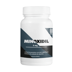 Minoxidil Oral 5mg 60 cápsulas Formula Magistral Baruk