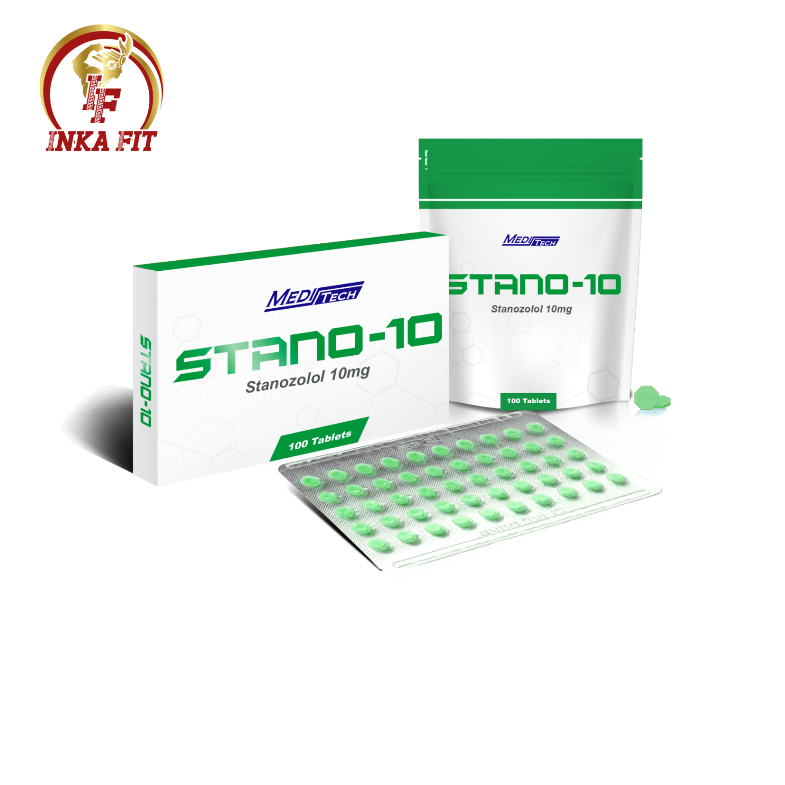 Estanozolol Winstrol Oral 100 comprimidos 10mg Meditech Pharmaceuticals ...