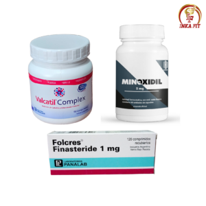 Finasteride 1mg, 120 tabs + Valcatil Complex 90 caps + Minoxidil 5mg oral 60 caps