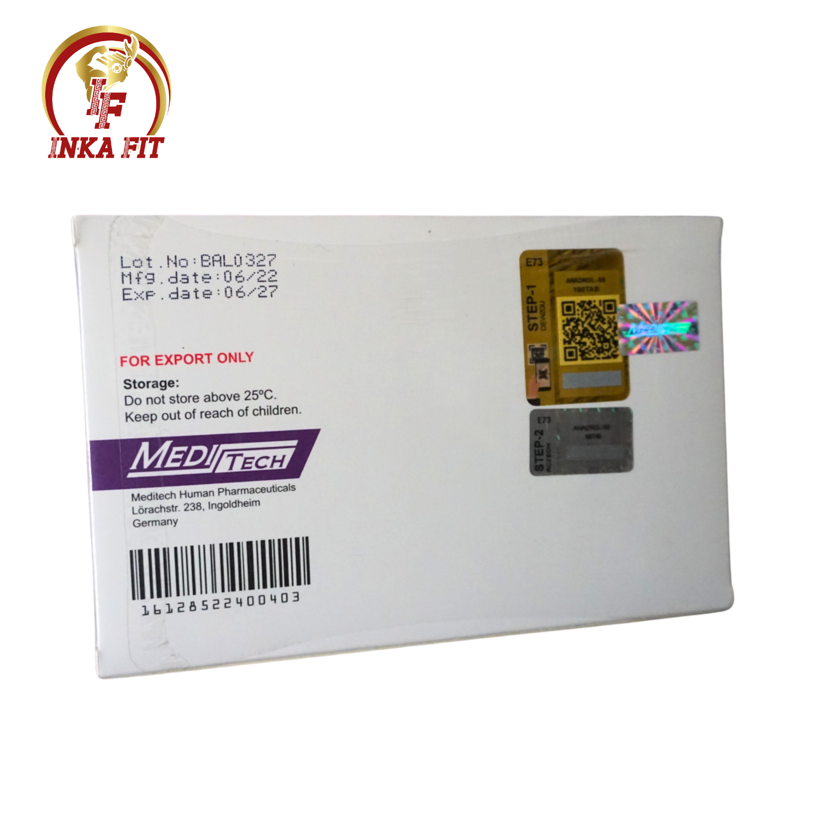 Anadrol-50 Oximetolona Anadrol 50 Tabs 50mg Meditech Pharmaceuticals