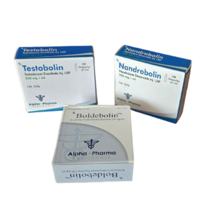 Pack Ciclo de Volumen Testosterona Enantato + Decanoato de nandrolona + Boldenona Alpha Pharma