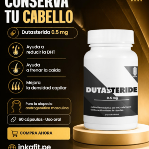 dutasteride 0.5 mg, dutasterida 0,5 mg, dutasteride Baruk, dutasteride Baruk Labs, dutasteride 60 cápsulas, dutasteride 0.5 mg 60 cápsulas Baruk, dutasterida cápsulas, dutasteride oral, Baruk Labs tratamiento capilar, dutasteride alopecia androgenética, dutasterida alopecia masculina, dutasteride caída del cabello, dutasteride calvicie masculina, dutasteride y DHT, dutasteride miniaturización capilar, dutasteride densidad capilar, tratamiento oral alopecia masculina, tratamiento capilar bajo supervisión médica, dutasteride Perú, dutasteride Arequipa, dutasteride Baruk precio, dutasteride 0.5 mg precio Perú, comprar dutasteride con receta, Baruk Labs Perú, Inkafit dutasteride