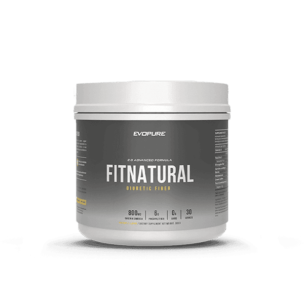 Fibra Concentrada de Piña Diuretico Evopure Nutrition Fitnatural