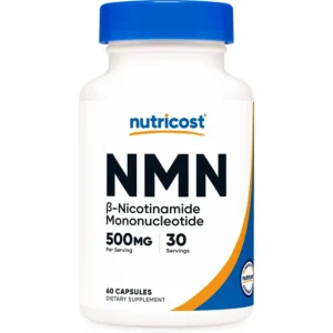 Nmn Nicotinamida Mononucleotido 500mg 60 capsulas Importado USA Nutricost