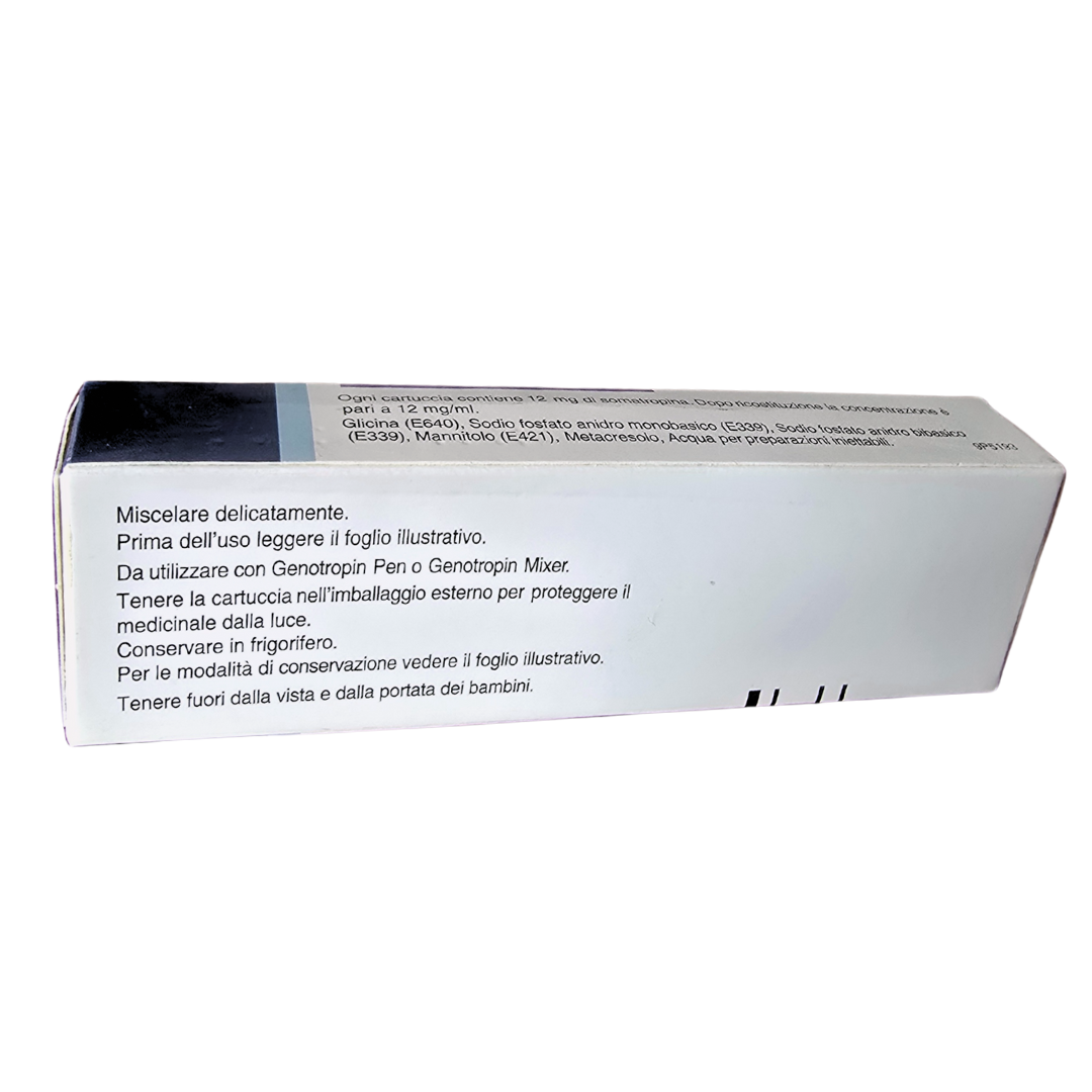 Somatropina Hormona de Crecimiento HGH GENOTROPIN 36UI (12 mg) Pfizer