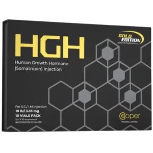 Hormona de Crecimiento HGH Somatropina Cooper Pharma 100ui 33.33mg Gold Edition