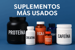 ¿Cuáles son los suplementos más usados?