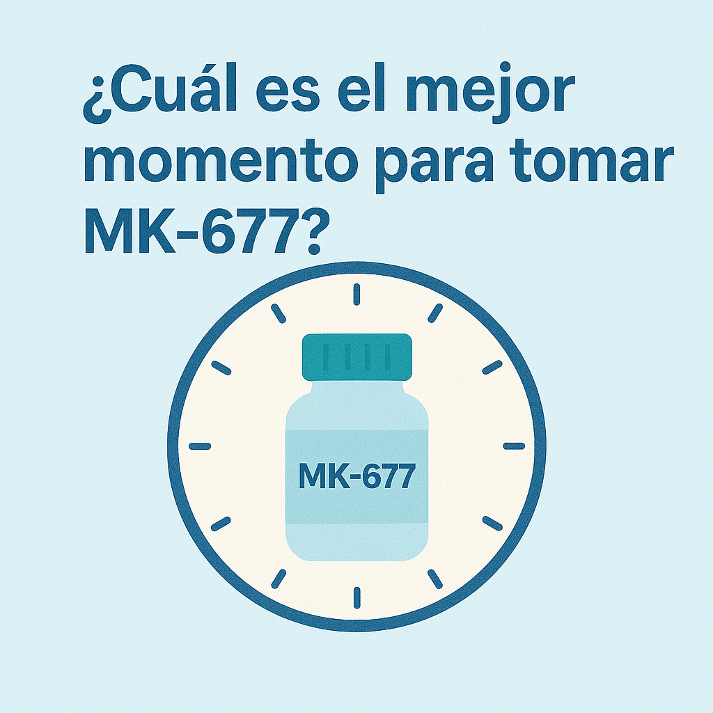 ¿Alguna vez te has preguntado cuál es el mejor momento para tomar MK-677?