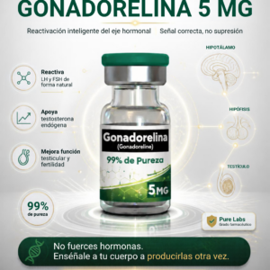 gonadorelina, gonadoreline, péptido gonadorelina, gonadorelina 5mg, gnrh péptido, gonadorelina liofilizada, pure labs perú, inkafit, inkafit.pe, comprar gonadorelina perú, venta de péptidos lima, envíos péptidos provincias, agua bacteriostática 3ml, terapia post ciclo, pct perú, recuperación de testosterona, restaurar eje hpta, hormona liberadora de gonadotropina, reactivación testicular, post ciclo anabólicos, prevención de atrofia testicular, estimulador lh y fsh, producción de testosterona endógena, fertilidad masculina, hipogonadismo, endocrinología deportiva perú, farmacología fitness, biohacking hormonal, medicina peptídica, suplementos médicos gym