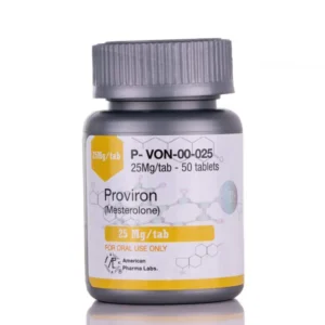 Proviron Mesterolone 25mg 50 tabletas American Pharma Labs