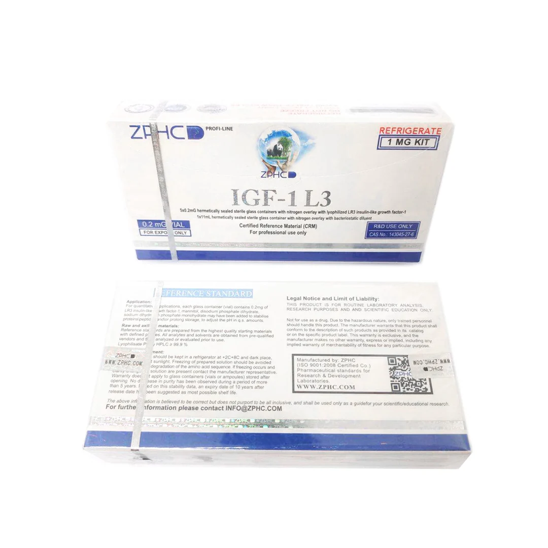 IGF-1 LR3 ZPHC 1mg 5 vials × 0.2 mg Zphc Pharmaceuticals - Imagen 3