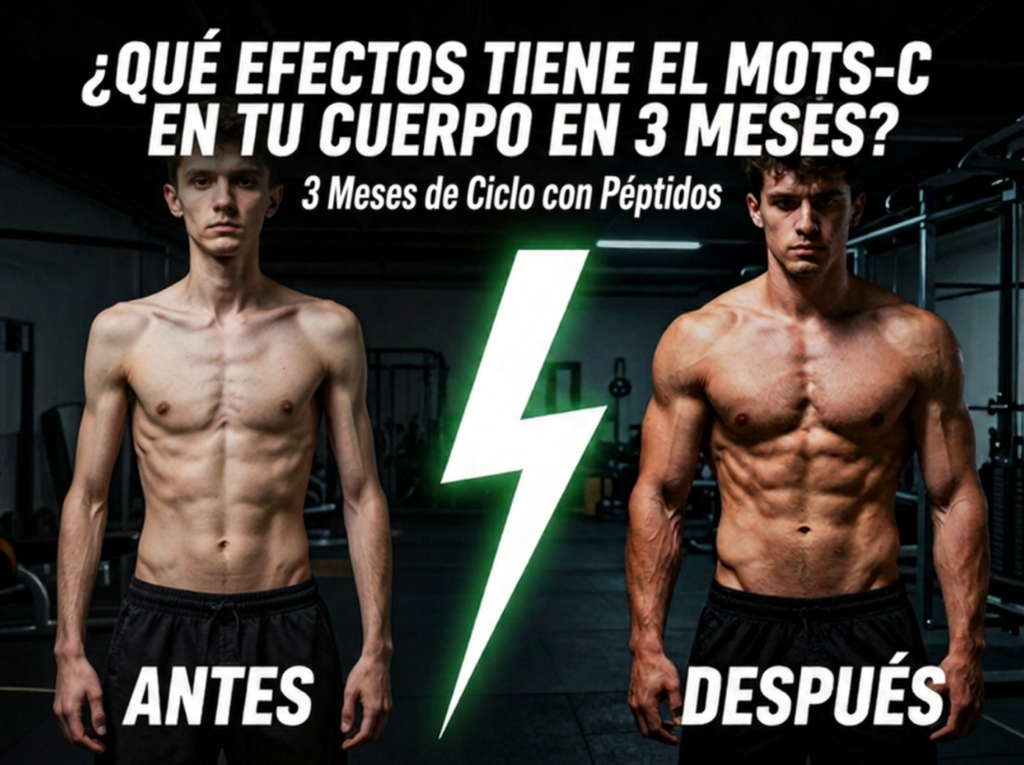 Cómo MOTS-C transforma tu cuerpo en 3 meses