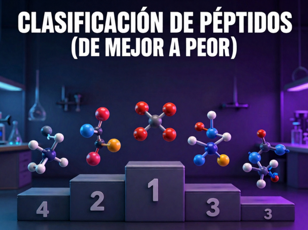 CLASIFICACIÓN DE PÉPTIDOS (DE MEJOR A PEOR)