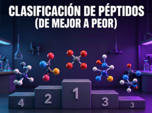 CLASIFICACIÓN DE PÉPTIDOS (DE MEJOR A PEOR)