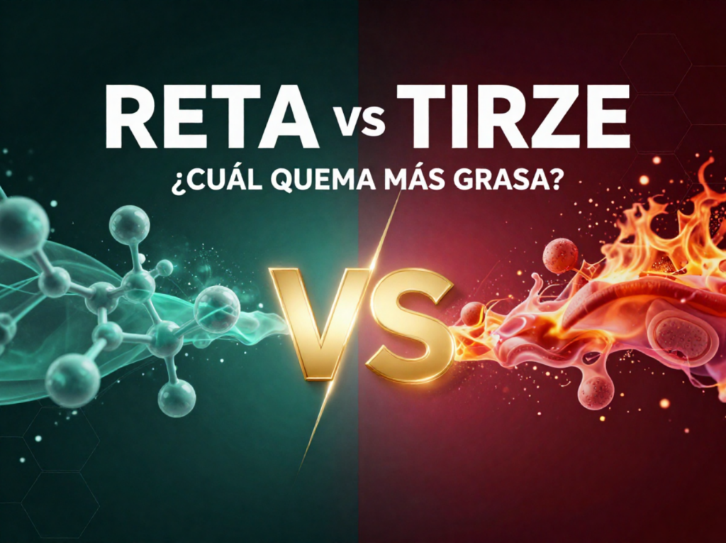 RETATRUTIDE vs TIRZEPATIDE: ¿Cuál quema más grasa?
