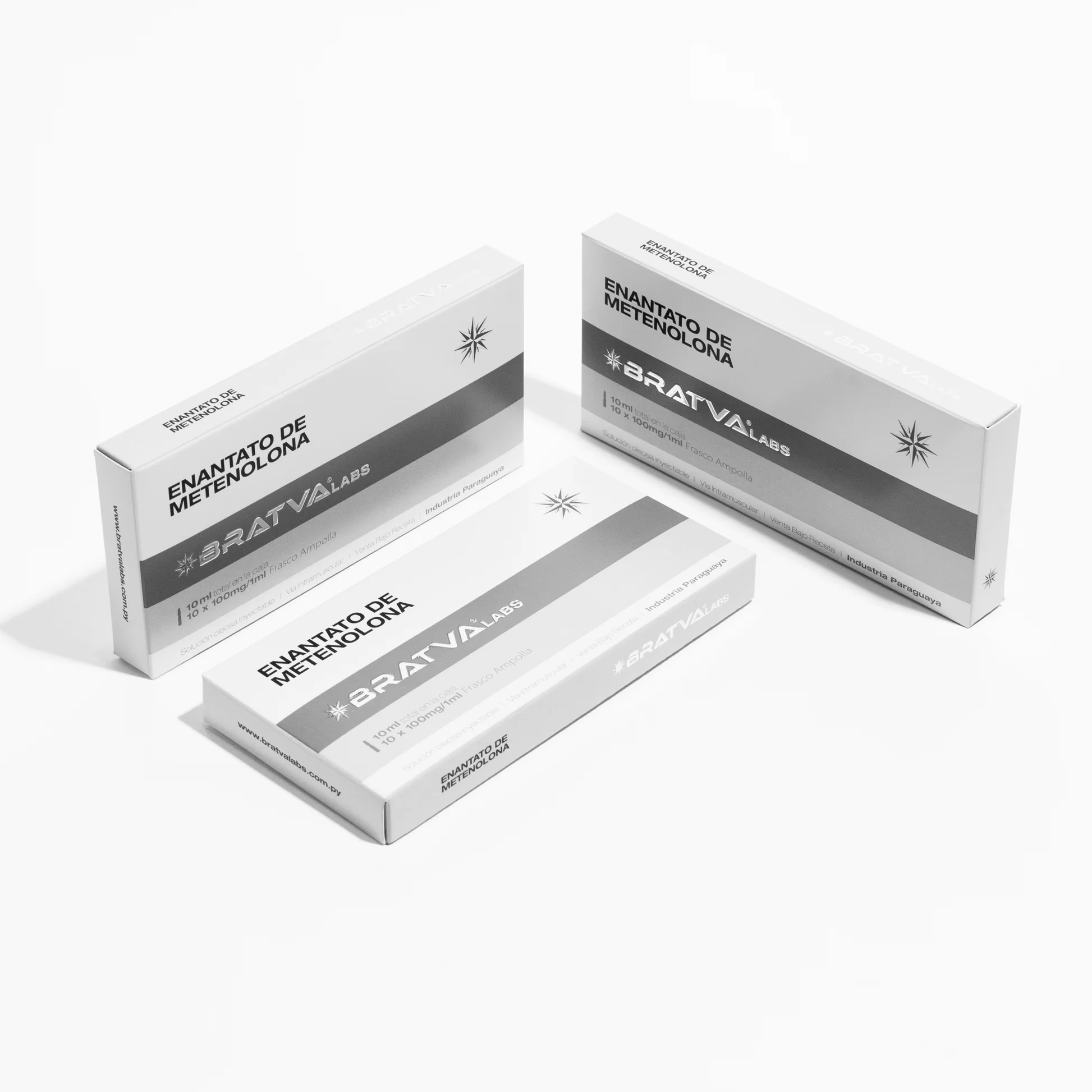 Primobolan Enantato de Metenolona 100 mg 10mL Bratva Labs
