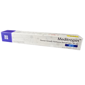 HGH Meditropin Somatropina Hormona de Crecimiento 60ui Pluma Pen Fortex Clinic