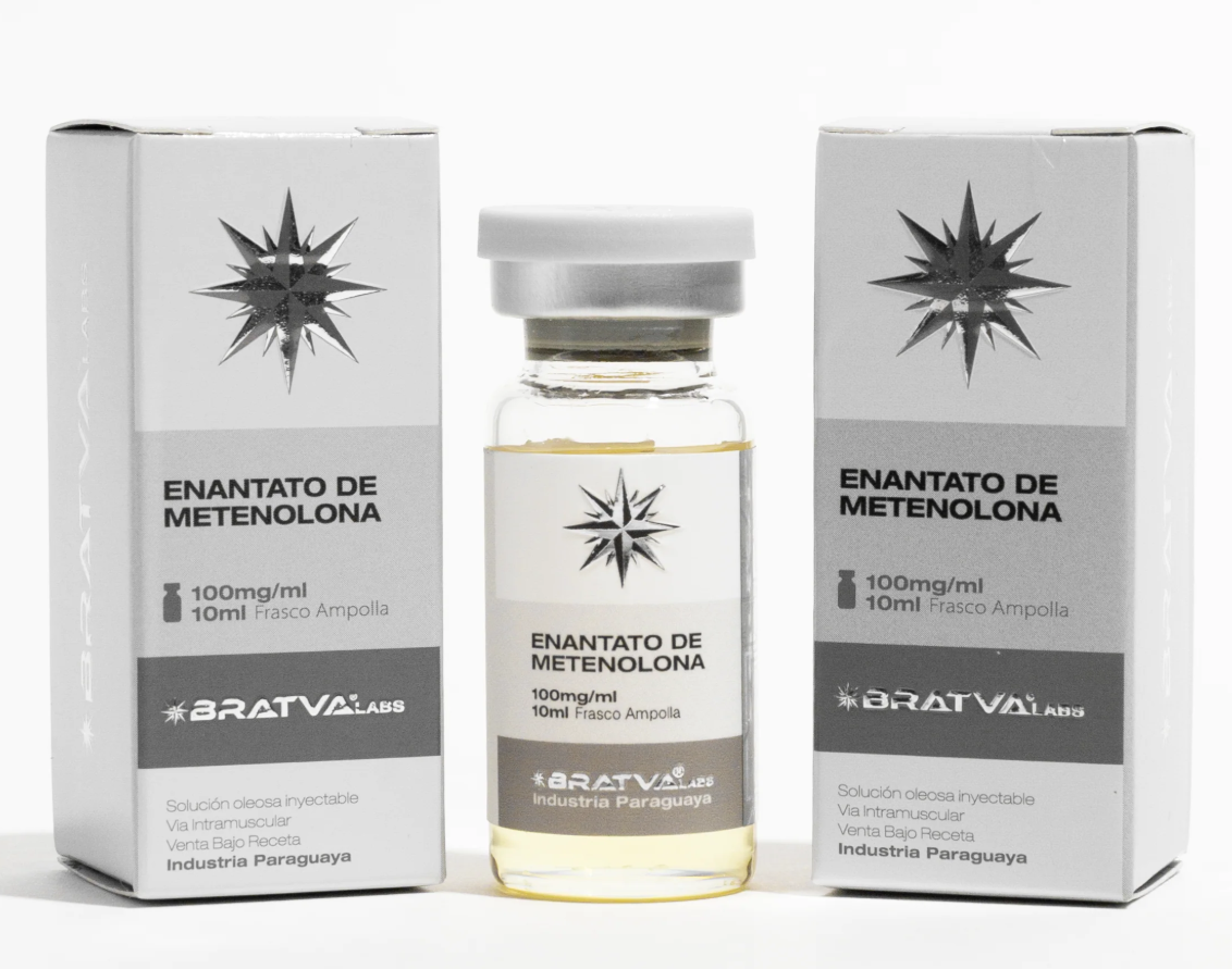 Primobolan Enantato de Metenolona 100 mg 10mL Bratva Labs