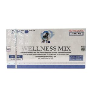 Wellness Mix 25mg (Ipamorelina 2,5mg + CJC-1295 2,5mg) 5 viales × 5mg Zphc Pharma