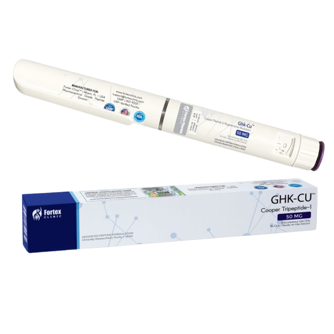 Péptido GHK-Cu (Tripéptido de cobre) 50 MG 200 UI Lapicero Fortex Clinic