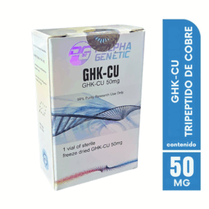 Péptido GHK-Cu (Tripéptido de cobre) 50 MG Liofilizado Polpha Genetic