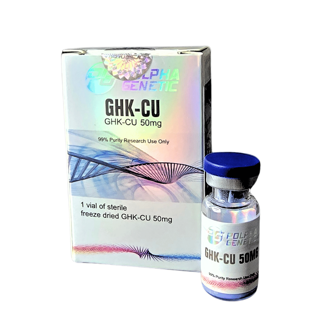 Péptido GHK-Cu Liofilizado (Tripéptido de cobre) Pack 3 Cajas 150MG Polpha Genetic