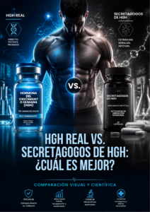 HGH real frente a secretagogos de HGH: ¿cuál es mejor?