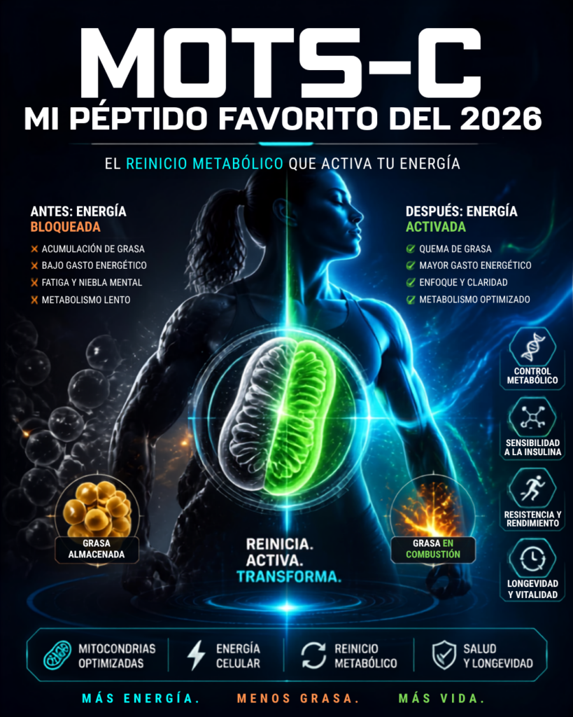 MOTS-C - Mi péptido favorito de 2026
