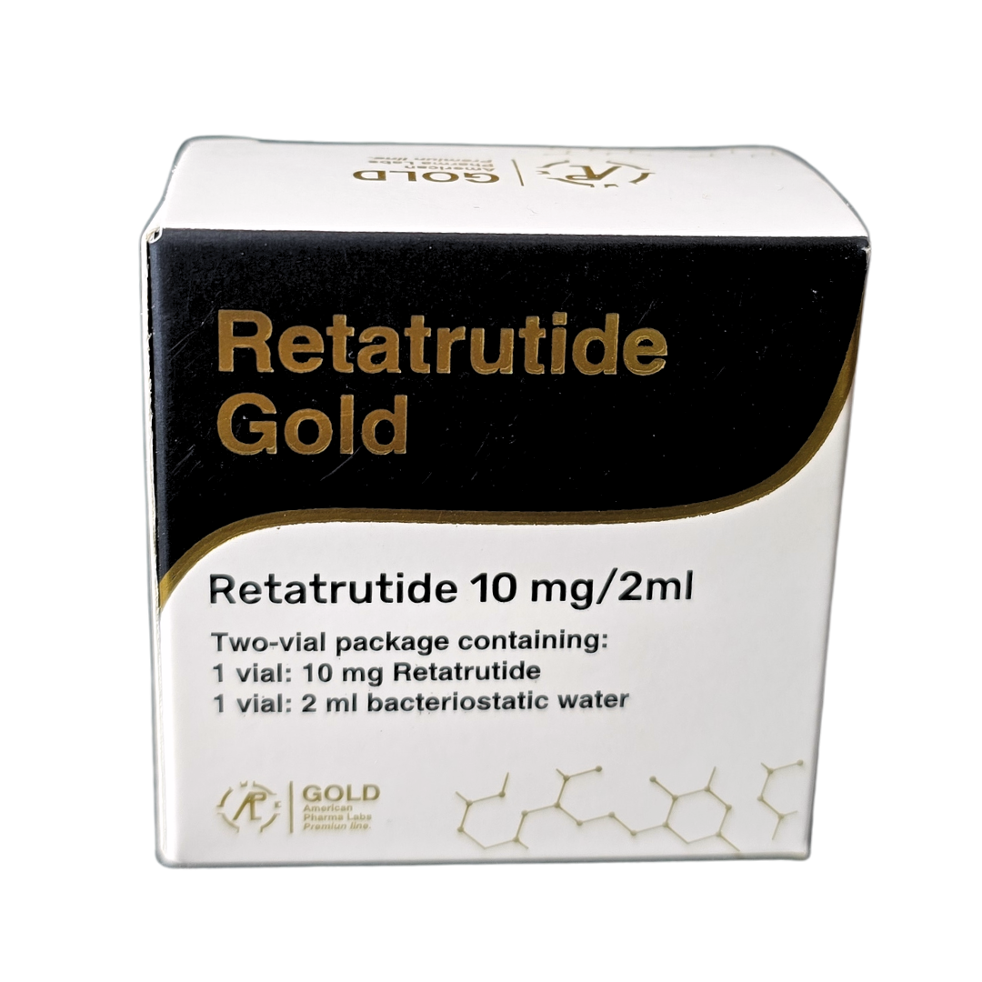 Péptido Liofilizado Retatrutide Gold (Retatrutida) 10 000 MCG American Pharma labs