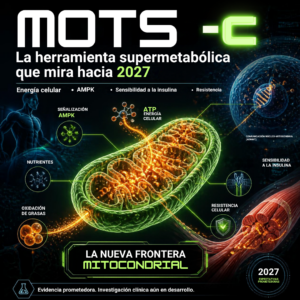 MOTS-c, MOTS C, péptido MOTS-c, péptido mitocondrial MOTS-c, MOTS-c péptido mitocondrial, MOTS-c metabolismo, MOTS-c metabolismo celular, MOTS-c y metabolismo, MOTS-c función metabólica, MOTS-c AMPK, MOTS-c y AMPK, MOTS-c activador de AMPK, MOTS-c sensibilidad a la insulina, MOTS-c resistencia a la insulina, MOTS-c glucosa, MOTS-c control de glucosa, MOTS-c metabolismo de la glucosa, MOTS-c oxidación de grasas, MOTS-c quema de grasa, MOTS-c pérdida de grasa, MOTS-c metabolismo energético, MOTS-c energía celular, MOTS-c mitocondrias, MOTS-c función mitocondrial, MOTS-c biogénesis mitocondrial, MOTS-c salud mitocondrial, MOTS-c estrés oxidativo, MOTS-c estrés metabólico, MOTS-c resiliencia celular, MOTS-c señalización mitocondrial, MOTS-c señalización retrógrada, MOTS-c expresión génica, MOTS-c ADN mitocondrial, MOTS-c ADN, MOTS-c 16 aminoácidos, mitochondrial derived peptide, mitochondrial-derived peptides, mitochondrial peptide, MDP peptide, MOTS-c research, MOTS-c science, MOTS-c mechanism of action, MOTS-c benefits, MOTS-c effects, MOTS-c metabolism, MOTS-c AMPK pathway, MOTS-c insulin sensitivity, MOTS-c glucose metabolism, MOTS-c mitochondrial function, MOTS-c fatty acid oxidation, MOTS-c oxidative stress, MOTS-c exercise, MOTS-c athletic performance, MOTS-c endurance, MOTS-c recovery, MOTS-c longevity, MOTS-c healthy aging, MOTS-c anti aging, MOTS-c aging research, MOTS-c obesity, MOTS-c diabetes, MOTS-c type 2 diabetes, MOTS-c metabolic health, MOTS-c body composition, MOTS-c fat loss, MOTS-c muscle, MOTS-c skeletal muscle, MOTS-c ejercicio, MOTS-c rendimiento deportivo, MOTS-c resistencia física, MOTS-c recuperación muscular, MOTS-c fatiga, MOTS-c culturismo, MOTS-c bodybuilding, MOTS-c fitness, MOTS-c biohacking, MOTS-c longevidad, MOTS-c envejecimiento, MOTS-c antiaging, MOTS-c salud metabólica, MOTS-c composición corporal, MOTS-c pérdida de peso, MOTS-c obesidad, MOTS-c diabetes tipo 2, MOTS-c sensibilidad insulínica, MOTS-c insulina, MOTS-c metabolismo de grasas, MOTS-c oxidación de ácidos grasos, MOTS-c función celular, MOTS-c protección celular, MOTS-c protección mitocondrial, MOTS-c homeostasis energética, MOTS-c homeostasis metabólica, MOTS-c adaptación al estrés, MOTS-c estrés celular, MOTS-c folato AMPK, MOTS-c AICAR AMPK, MOTS-c PGC-1alpha, MOTS-c PGC-1α, MOTS-c Humanin, MOTS-c SHLP, péptidos derivados de la mitocondria, péptidos mitocondriales, péptidos derivados del ADN mitocondrial, péptidos metabólicos, péptidos para metabolismo, péptidos para longevidad, péptidos para recuperación, péptidos para rendimiento deportivo, péptidos y metabolismo, péptidos y mitocondrias, péptidos y AMPK, péptidos y sensibilidad a la insulina, ciencia de los péptidos, investigación de péptidos, investigación MOTS-c, estudios MOTS-c, evidencia científica MOTS-c, estudios sobre MOTS-c, MOTS-c investigación clínica, MOTS-c estudios en humanos, MOTS-c seguridad, seguridad MOTS-c, MOTS-c efectos metabólicos, mecanismo de acción MOTS-c, cómo funciona MOTS-c, qué es MOTS-c, beneficios de MOTS-c, usos de MOTS-c, MOTS-c y longevidad, MOTS-c y envejecimiento saludable