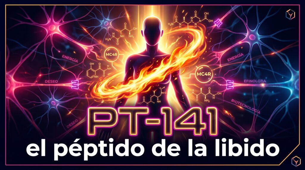 PT-141, PT141, péptido PT-141, PT-141 peptide, PT 141 peptide, bremelanotida, bremelanotide, bremelanotida PT-141, bremelanotide PT-141, qué es PT-141, qué es bremelanotida, qué es el péptido PT-141, PT-141 libido, PT-141 para la libido, PT-141 deseo sexual, PT-141 deseo, PT-141 sexualidad, PT-141 excitación sexual, PT-141 función sexual, PT-141 salud sexual, PT-141 libido femenina, PT-141 en mujeres, PT-141 HSDD, bremelanotida HSDD, trastorno de deseo sexual hipoactivo, deseo sexual hipoactivo, bajo deseo sexual, pérdida de libido, falta de libido, aumento de libido, cómo funciona PT-141, mecanismo de acción PT-141, PT-141 melanocortina, PT-141 receptores de melanocortina, agonista de melanocortina, receptor MC4R, MC4R y libido, sistema melanocortinérgico, melanocortinas y deseo sexual, neurobiología del deseo sexual, péptidos y libido, péptidos para libido, péptidos para deseo sexual, péptidos sexuales, bremelanotide libido, bremelanotide sexual desire, bremelanotide HSDD, PT-141 sexual desire, PT-141 female libido, PT-141 women, PT-141 peptide benefits, PT-141 peptide research, PT-141 mechanism, PT-141 clinical studies, PT-141 research, estudios PT-141, investigación PT-141, evidencia científica PT-141, evidencia bremelanotida, estudios de bremelanotida, ensayos clínicos bremelanotida, PT-141 eficacia, bremelanotida eficacia, PT-141 efectos, bremelanotida efectos, PT-141 efectos secundarios, bremelanotida efectos secundarios, seguridad PT-141, seguridad bremelanotida, PT-141 náuseas, PT-141 presión arterial, Vyleesi, Vyleesi PT-141, Vyleesi bremelanotida, medicamento para bajo deseo sexual, tratamiento HSDD, tratamiento del deseo sexual hipoactivo, salud sexual femenina, medicina sexual, disfunción sexual femenina, deseo sexual femenino, excitación femenina, sexualidad femenina, farmacología sexual, péptidos de investigación, péptidos y sistema nervioso, PT-141 y cerebro, PT-141 sistema nervioso central, PT-141 y dopamina, PT-141 y melanocortina, bremelanotida y melanocortina, PT-141 vs Viagra, PT-141 vs sildenafil, PT-141 y Viagra, PT-141 y Cialis, bremelanotida vs sildenafil, PT-141 para mujeres, PT-141 para hombres, PT-141 masculina, PT-141 libido masculina, bremelanotide men, bremelanotide male sexual dysfunction