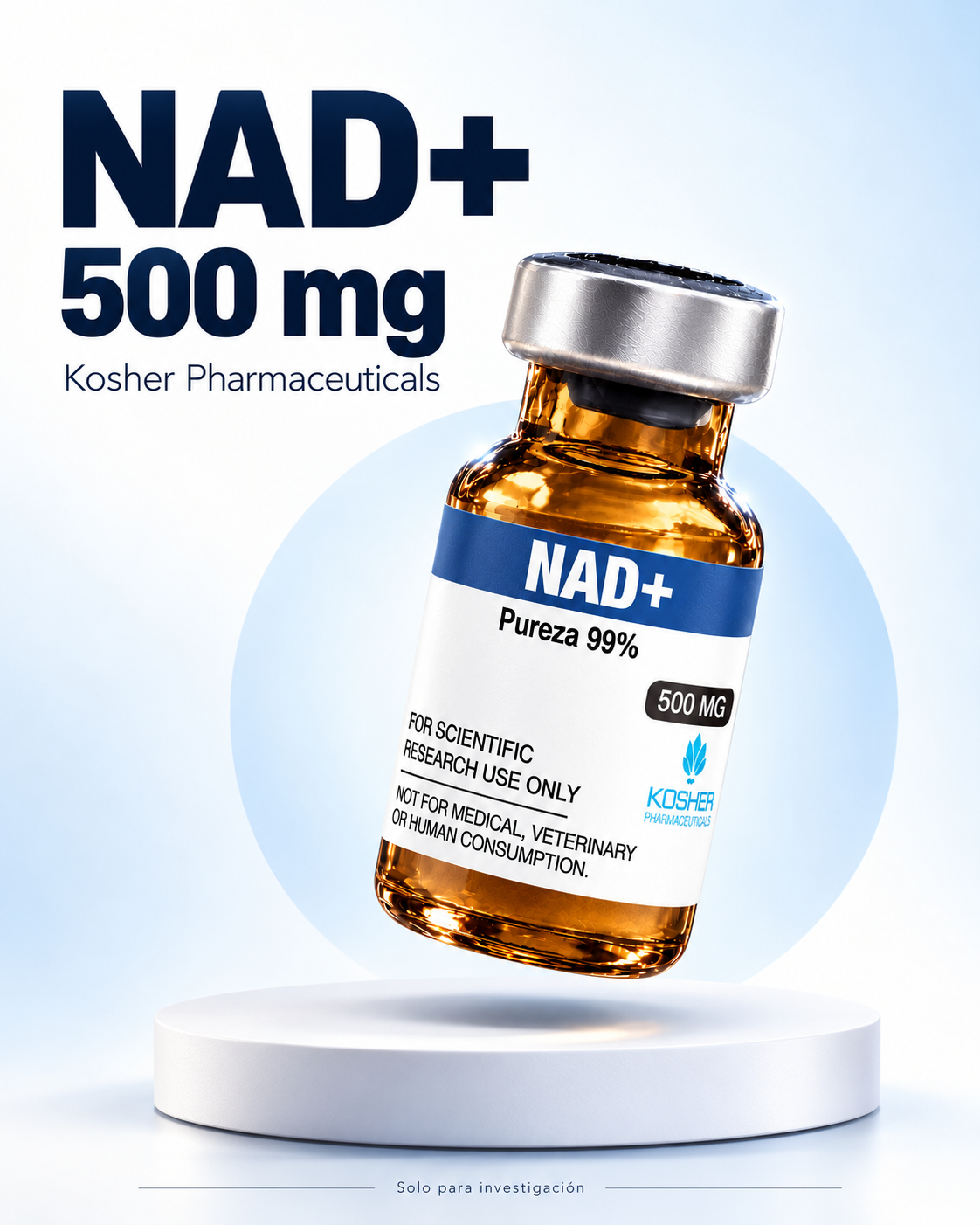 NAD+ 500mg, NAD+ 500 mg, coenzima NAD+, NAD plus, NAD plus 500mg, NAD+ Kosher Pharmaceuticals, Kosher Pharmaceuticals NAD+, Kosher NAD+ 500mg, NAD+ liofilizado, NAD+ liofilizado 500mg, NAD+ vial 500mg, NAD+ frasco vial, NAD+ con agua bacteriostática, NAD+ 500mg con 3ml de agua bac, NAD+ 500mg bacteriostatic water, NAD+ lyophilized 500mg, NAD+ freeze dried, coenzima NAD+ 500mg, nicotinamida adenina dinucleótido, nicotinamide adenine dinucleotide, NAD oxidado, NAD+ molécula, NAD+ coenzima celular, NAD+ metabolismo celular, NAD+ metabolismo energético, NAD+ energía celular, NAD+ y ATP, NAD+ función mitocondrial, NAD+ salud mitocondrial, NAD+ reacciones redox, NAD+ y envejecimiento, NAD+ longevidad, NAD+ investigación antienvejecimiento, NAD+ antiaging investigación, NAD+ biología celular, NAD+ reparación del ADN, NAD+ y sirtuinas, NAD+ PARP, NAD+ y metabolismo, NAD+ estrés oxidativo, NAD+ metabolismo de glucosa, NAD+ investigación biomédica, NAD+ estudios científicos, NAD+ evidencia clínica, NAD+ beneficios investigados, NAD+ efectos secundarios, NAD+ seguridad, NAD+ contraindicaciones, NAD+ biodisponibilidad, NAD+ investigación clínica, NAD+ administración de NAD+, NAD+ solución reconstituida, NAD+ agua bac 3ml, NAD+ presentación liofilizada, NAD+ 500mg Perú, NAD+ Perú, NAD plus Perú, NAD+ precio Perú, NAD+ Kosher Perú, NAD+ Inkafit, Inkafit NAD+, coenzima NAD+ Perú, NAD+ 500mg vial Perú, NAD+ 500mg Kosher Pharmaceuticals, NAD+ información del producto, NAD+ ficha técnica, NAD+ conservación, NAD+ almacenamiento, NAD+ pureza y calidad, NAD+ certificado de análisis, NAD+, NAD plus, coenzima NAD+, Nicotinamida Adenina Dinucleótido, NAD+ inyectable, NAD+ 500mg, NAD liofilizado, Kosher Pharmaceuticals, comprar NAD+ Perú, comprar coenzima NAD online, inkafit, inkafit.pe, péptidos Arequipa, péptidos Lima, agua bacteriostática, agua bacteriostática 3ml, antienvejecimiento, anti-aging, longevidad, terapia NAD+, biohacking, biohacking Perú, energía celular, metabolismo energético, reparación de ADN, optimización mitocondrial, fatiga crónica, neuroprotección, enfoque mental, suplementos antiedad, medicina regenerativa, rejuvenecimiento celular.