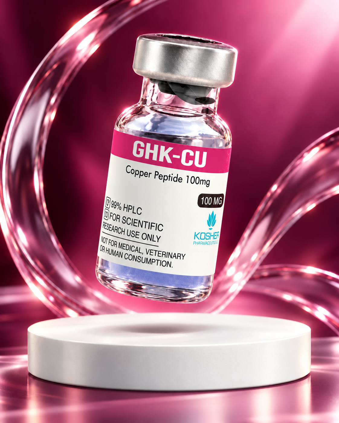 Péptido GHK-cu (Cooper Peptide) vial de 100mg + 3ml de Agua Bac Kosher Pharmaceuticals GHK-Cu, GHK-Cu 100 mg, GHK-Cu 100mg, péptido de cobre, péptido de cobre GHK-Cu, copper peptide, GHK-Cu copper peptide, copper tripeptide-1, tripéptido de cobre, GHK-Cu Kosher Pharmaceuticals, péptido de cobre Kosher Pharmaceuticals, vial GHK-Cu 100 mg, GHK-Cu con agua bacteriostática, GHK-Cu 100 mg con 3 ml de agua bacteriostática, GHK-Cu para investigación, péptido de cobre para investigación científica, Kosher Pharmaceuticals, GHK-Cu Perú, péptido de cobre Perú, GHK-Cu Inkafit, Inkafit Perú, GHK-Cu, GHK Cu, péptido de cobre, copper peptide, GHK-Cu 50mg, péptido de cobre 50mg, Kosher Pharmaceuticals, comprar GHK-Cu Perú, comprar péptidos online, inkafit, inkafit.pe, péptidos Arequipa, agua bacteriostática 2ml, regeneración capilar, tratamiento alopecia, crecimiento del cabello, tricología, antienvejecimiento, anti-aging, regeneración celular, cicatrización de tejidos, rejuvenecimiento facial, estimulación de colágeno, péptidos para la piel, biohacking, biohacking Perú, medicina regenerativa, suplementos antiedad, péptidos estéticos.